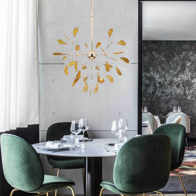 Chandelier Aria Agate Colorful – Bedroom, Living Room Decor
