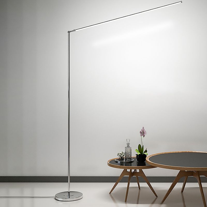 Moderne Minimalistische Linear Stehlampe, 2 Farben – Wohnraum, Geschenk