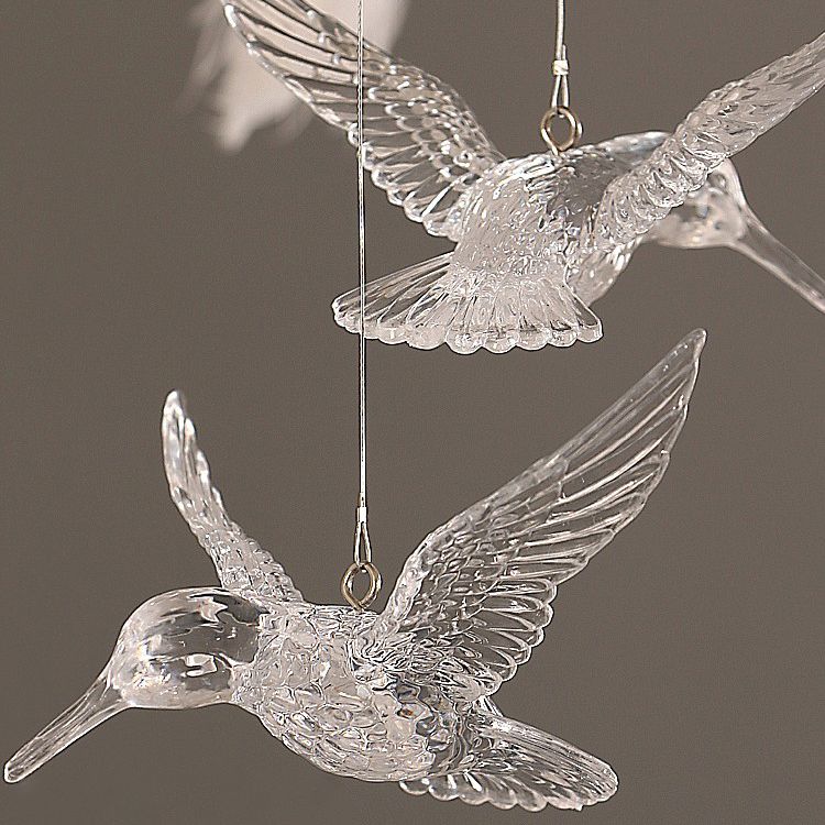 Feather Chandelier, Contemporary Elegant Design, White – Home Decor, Lighting