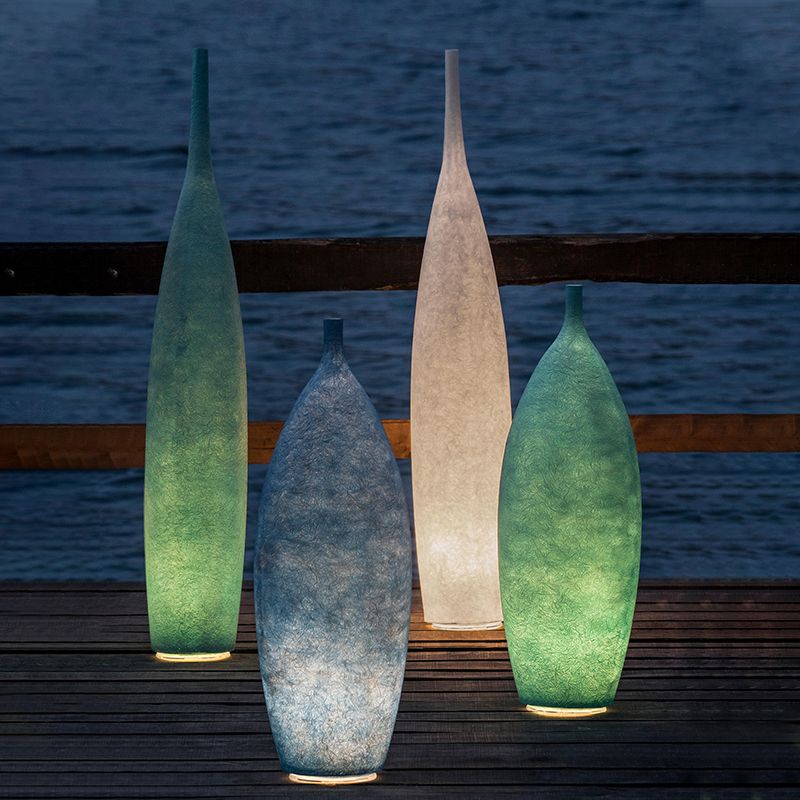 Resin Floor Lamp, Multi Colors – Home Decor, Ambient Lighting