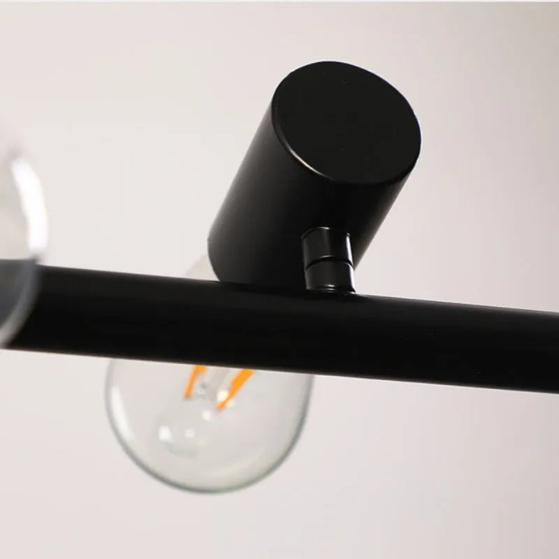 LED Chandelier Black Metal – Dining Room, Living Room