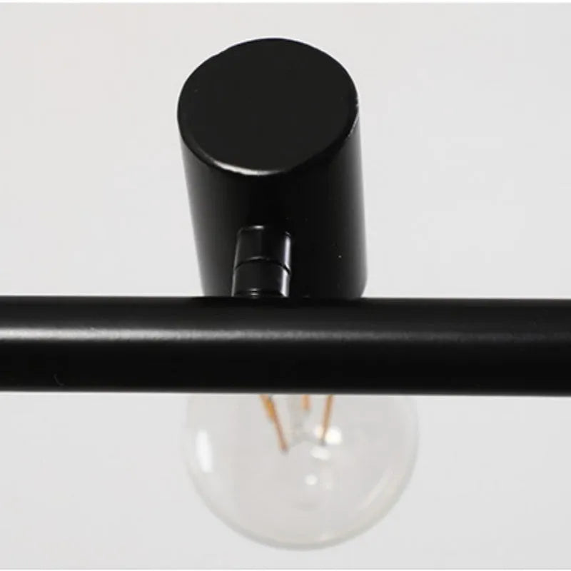 LED Chandelier Black Metal – Dining Room, Living Room