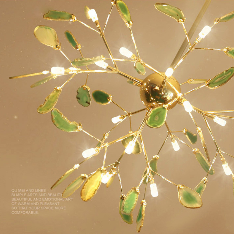 Chandelier Aria Agate Colorful – Bedroom, Living Room Decor