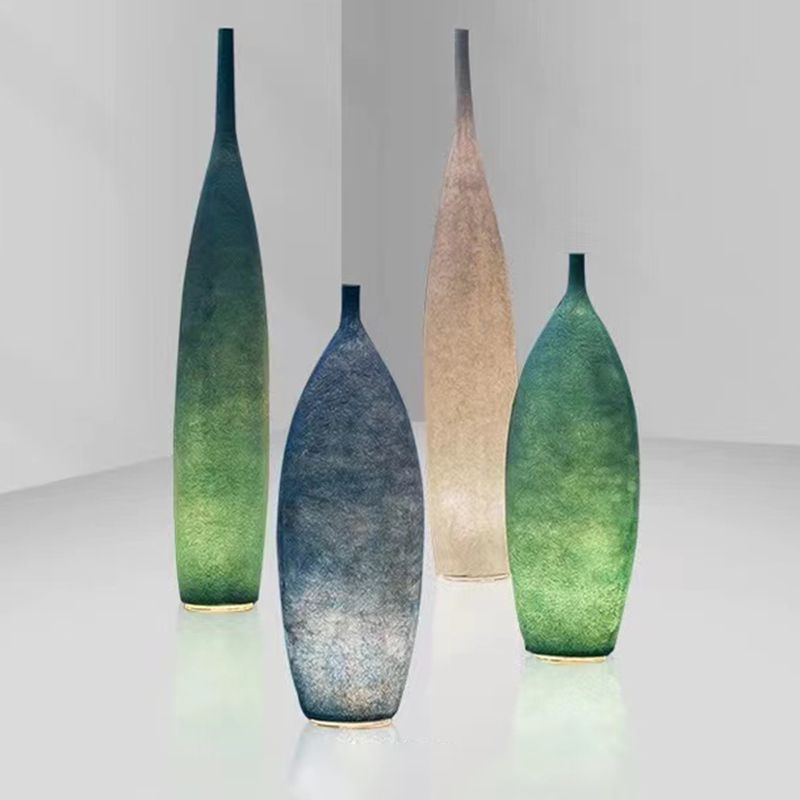 Resin Floor Lamp, Multi Colors – Home Decor, Ambient Lighting
