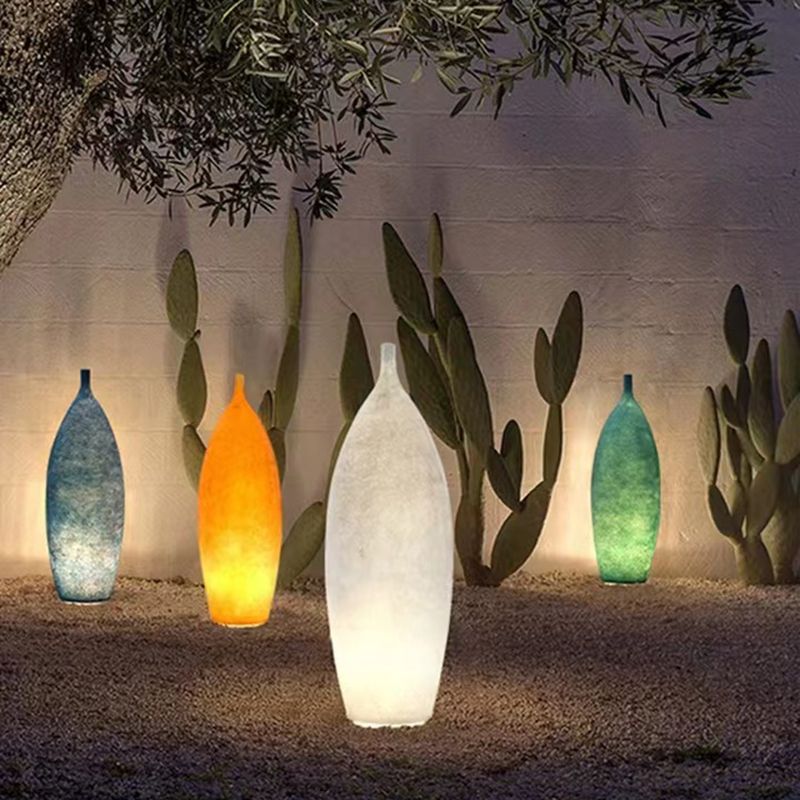 Resin Floor Lamp, Multi Colors – Home Decor, Ambient Lighting