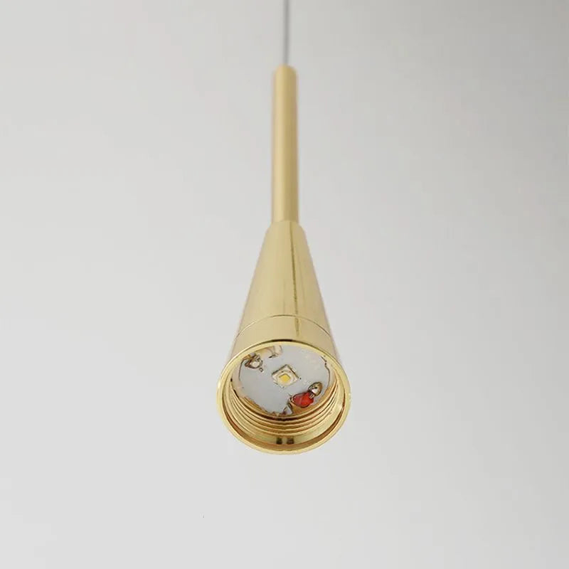 Teardrop Pendant Light in Gold – Home Decor, Ambient Lighting