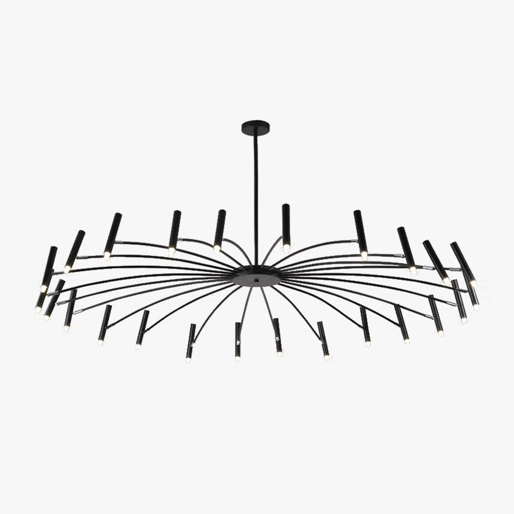 Modern Metal Multi-Head Chandelier – Living Room, Dining Room