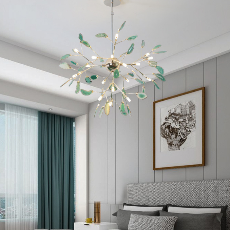 Chandelier Aria Agate Colorful – Bedroom, Living Room Decor
