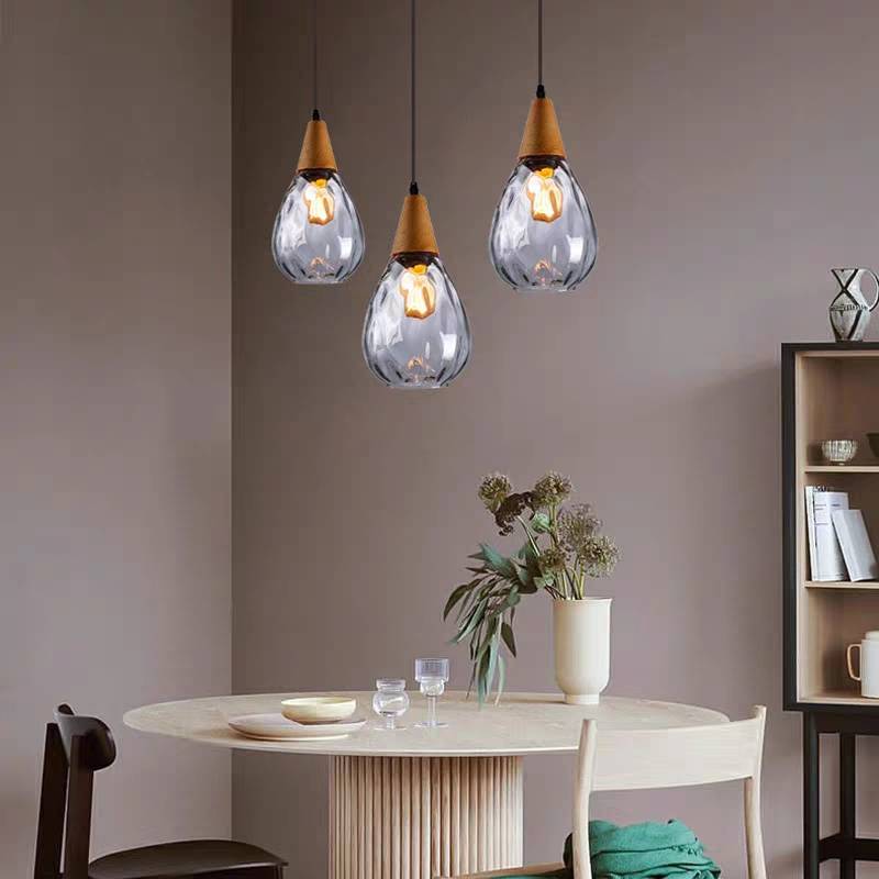 Teardrop Pendant Light – Modern Design, Elegant Home Decor – Living Room, Dining Room