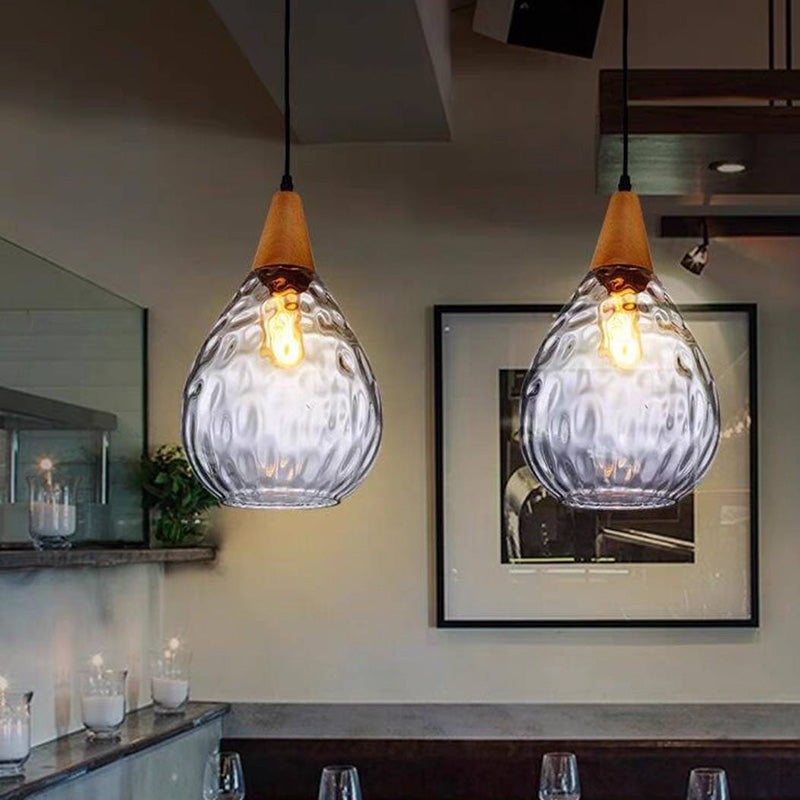 Teardrop Pendant Light – Modern Design, Elegant Home Decor – Living Room, Dining Room