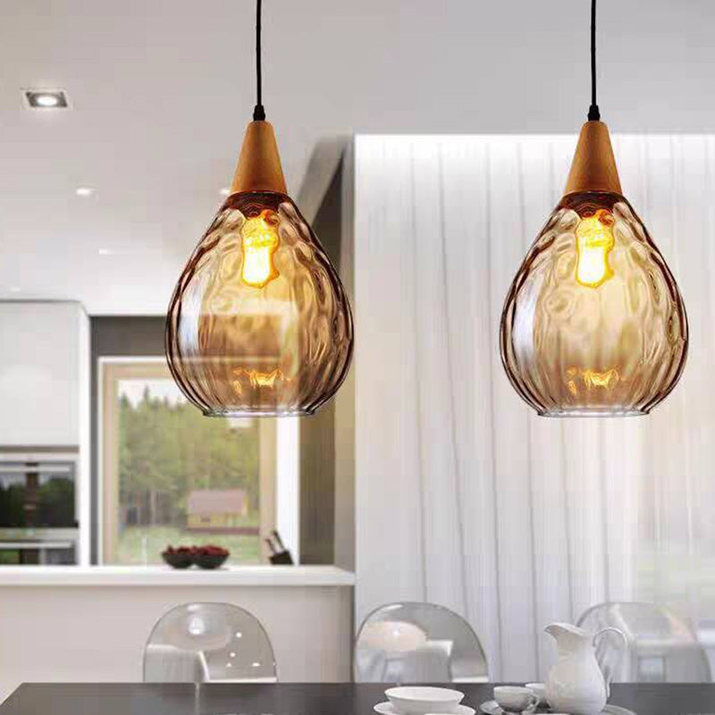 Teardrop Pendant Light – Modern Design, Elegant Home Decor – Living Room, Dining Room