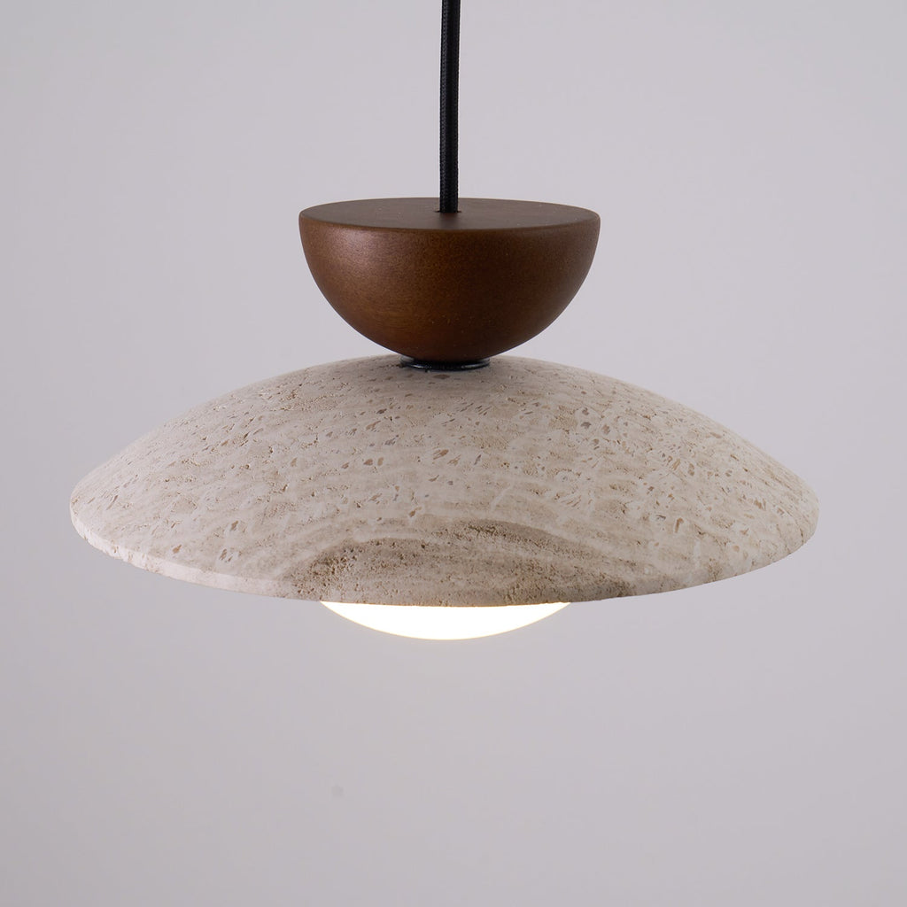 Cleo Pendant Lights in Travertine – Home Decor, Modern Lighting