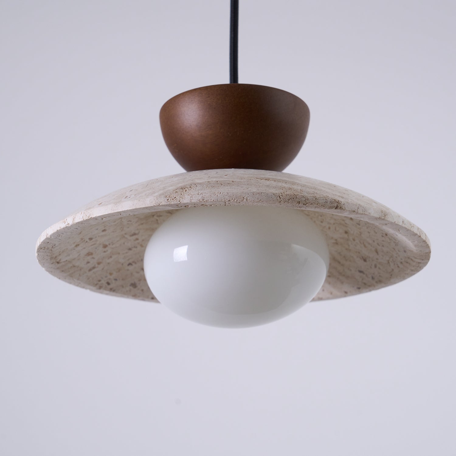 Cleo Pendant Lights in Travertine – Home Decor, Modern Lighting