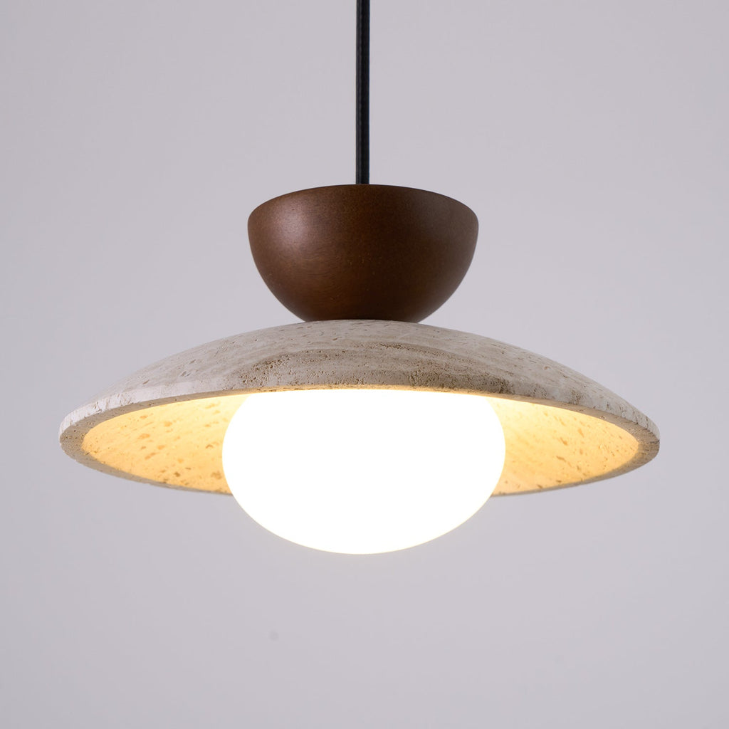 Cleo Pendant Lights in Travertine – Home Decor, Modern Lighting
