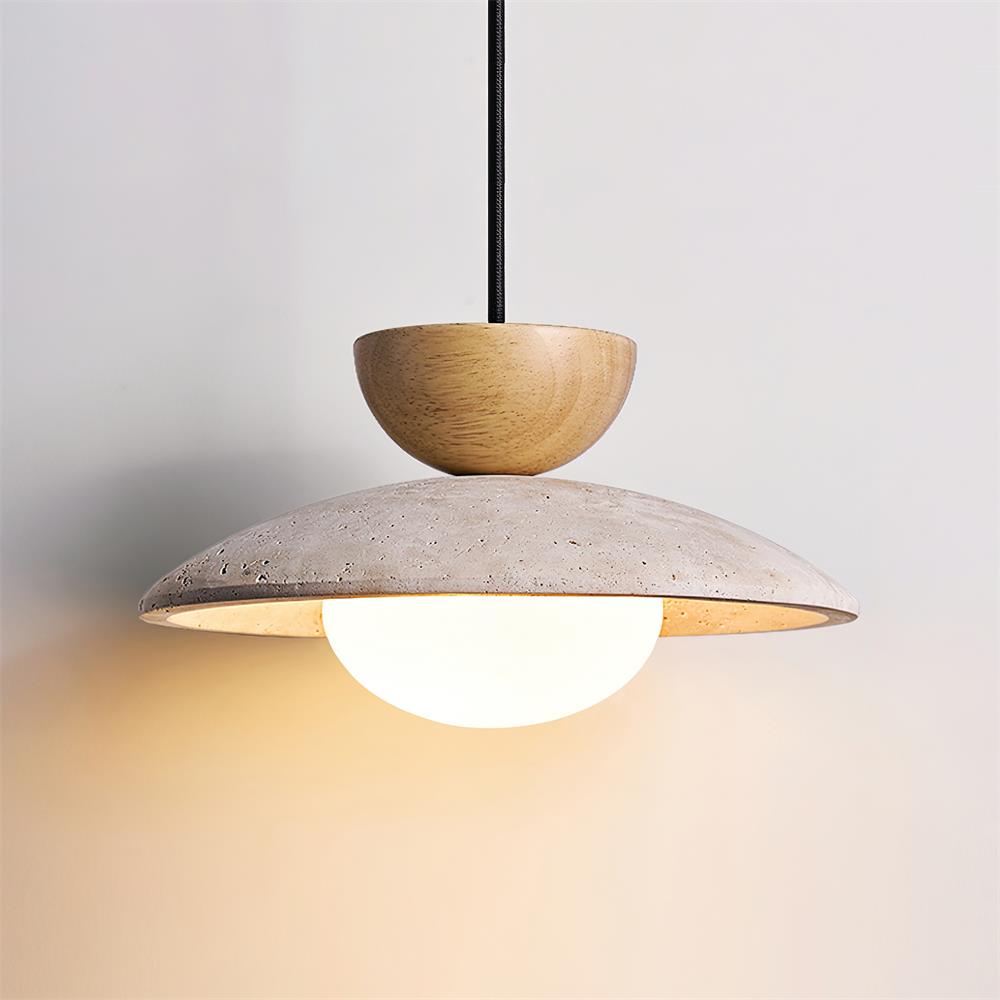 Cleo Pendant Lights in Travertine – Home Decor, Modern Lighting