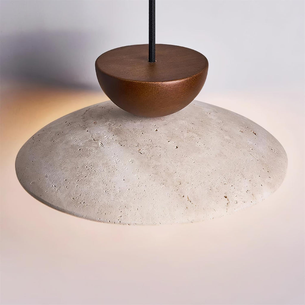 Cleo Pendant Lights in Travertine – Home Decor, Modern Lighting
