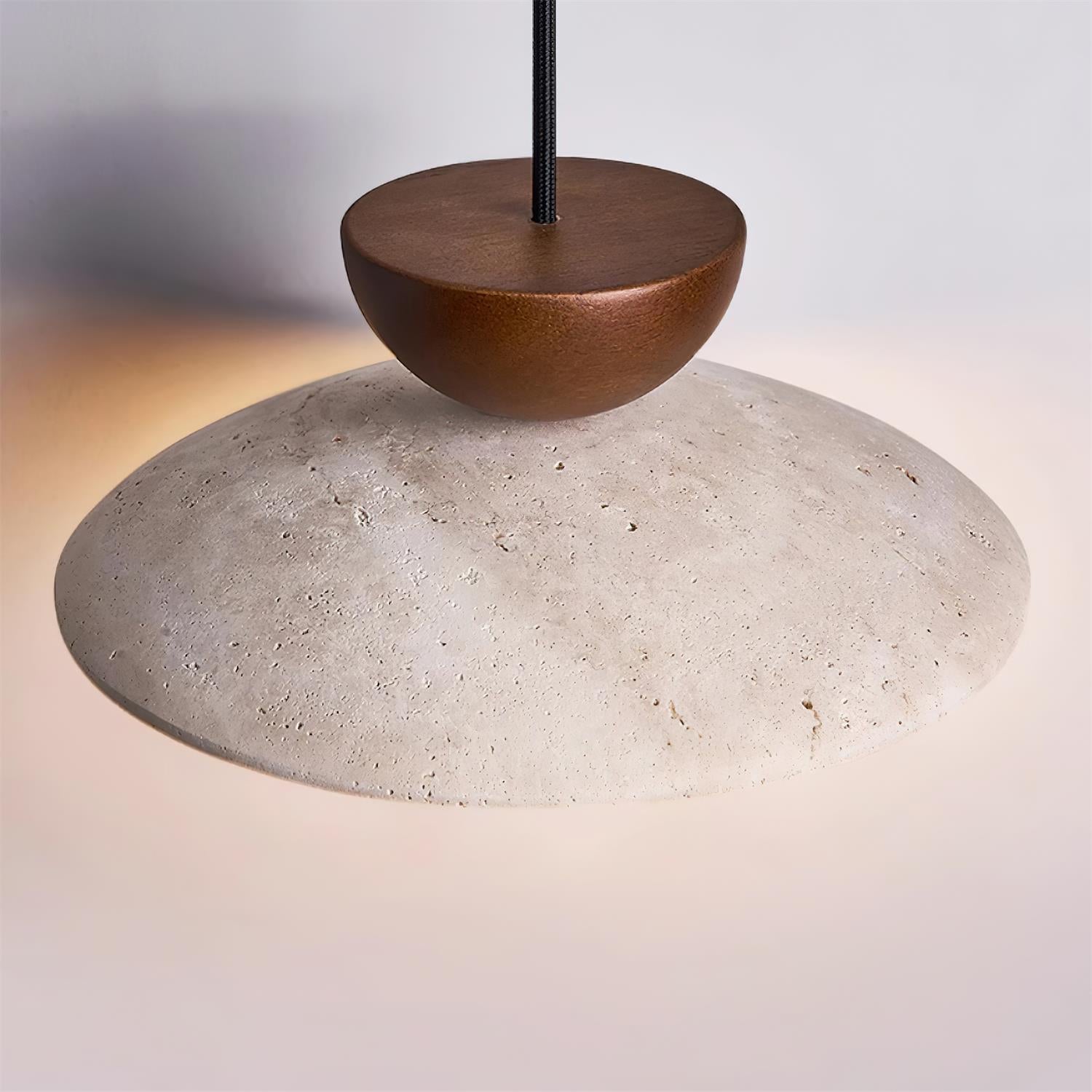 Cleo Pendant Lights in Travertine – Home Decor, Modern Lighting