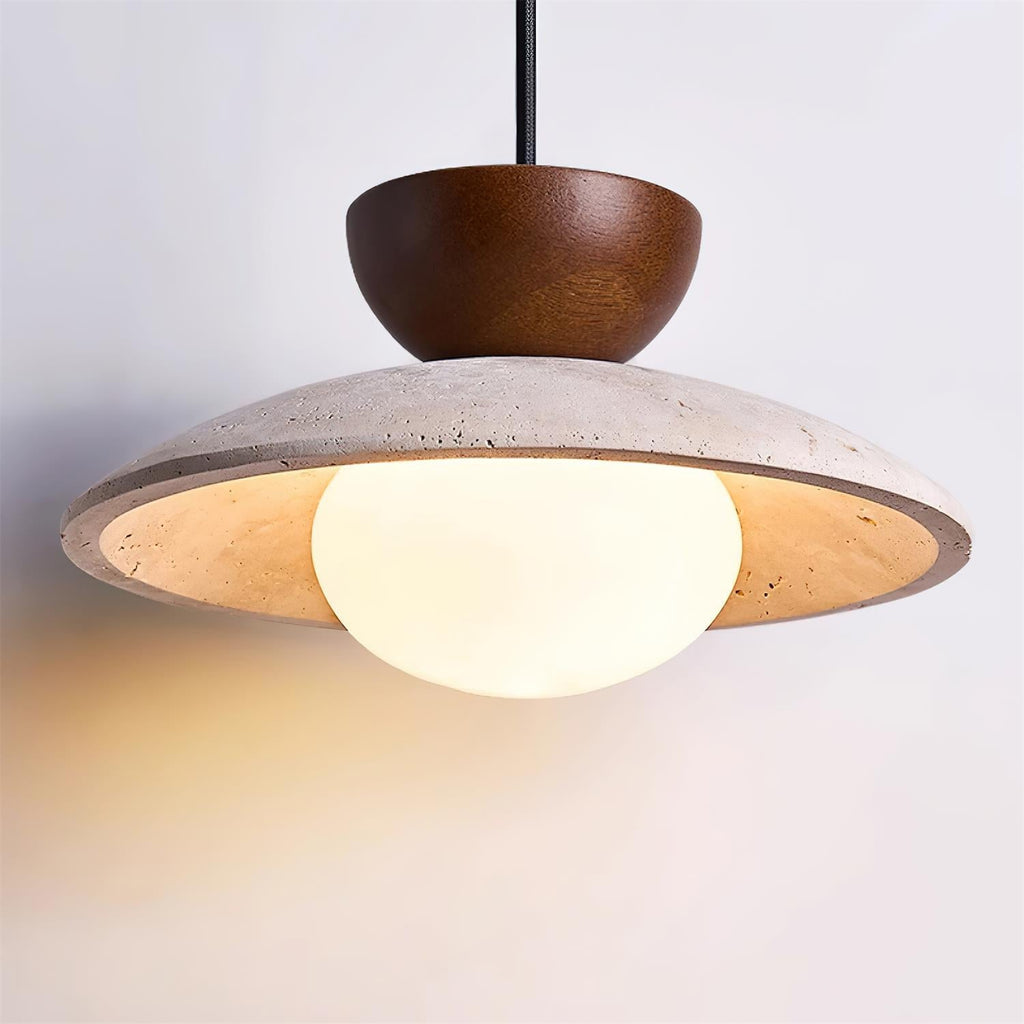 Cleo Pendant Lights in Travertine – Home Decor, Modern Lighting