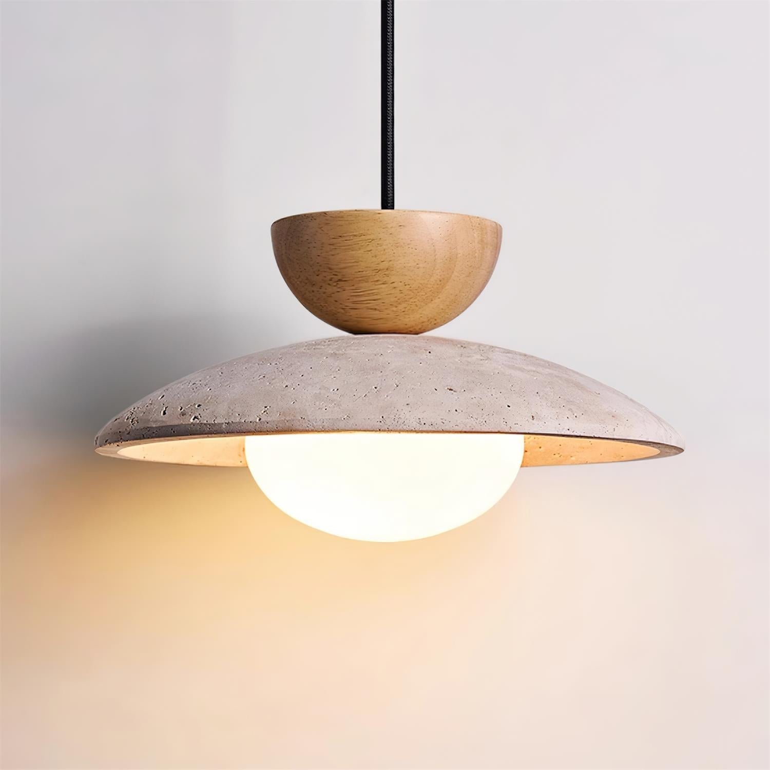 Cleo Pendant Lights in Travertine – Home Decor, Modern Lighting