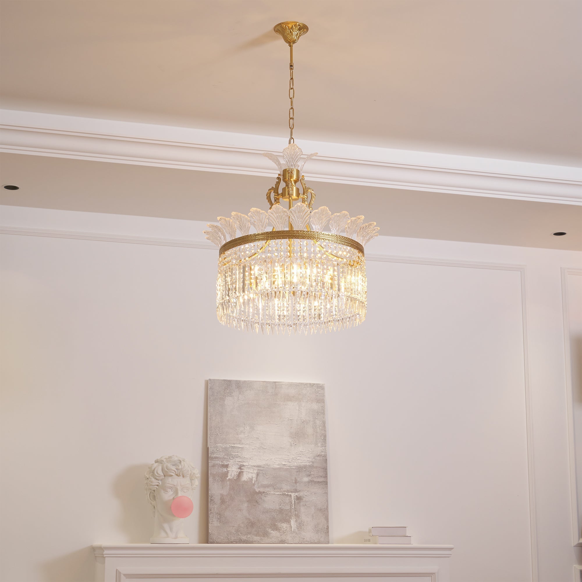 Miles Chandelier Luxury French Empire Design – Home Decor, Elegant Lighting
