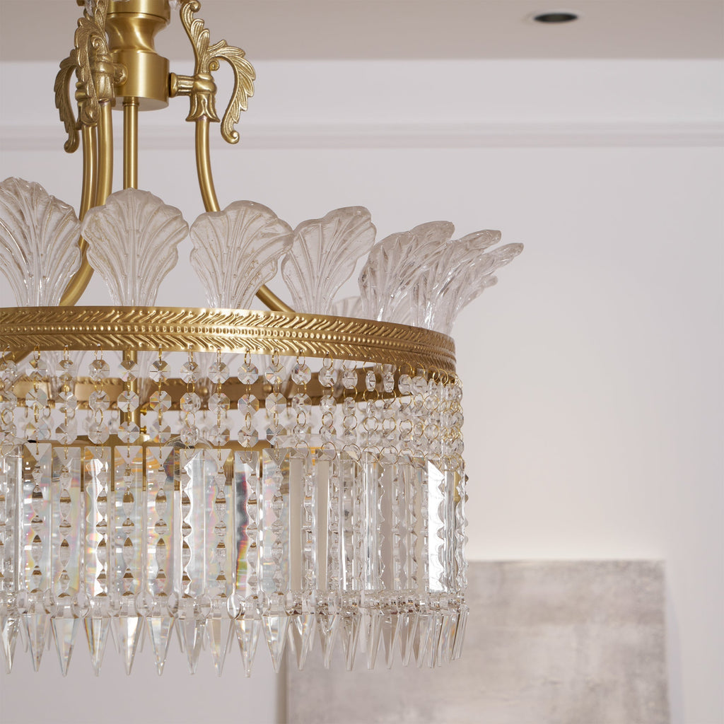 Miles Chandelier Luxury French Empire Design – Home Decor, Elegant Lighting