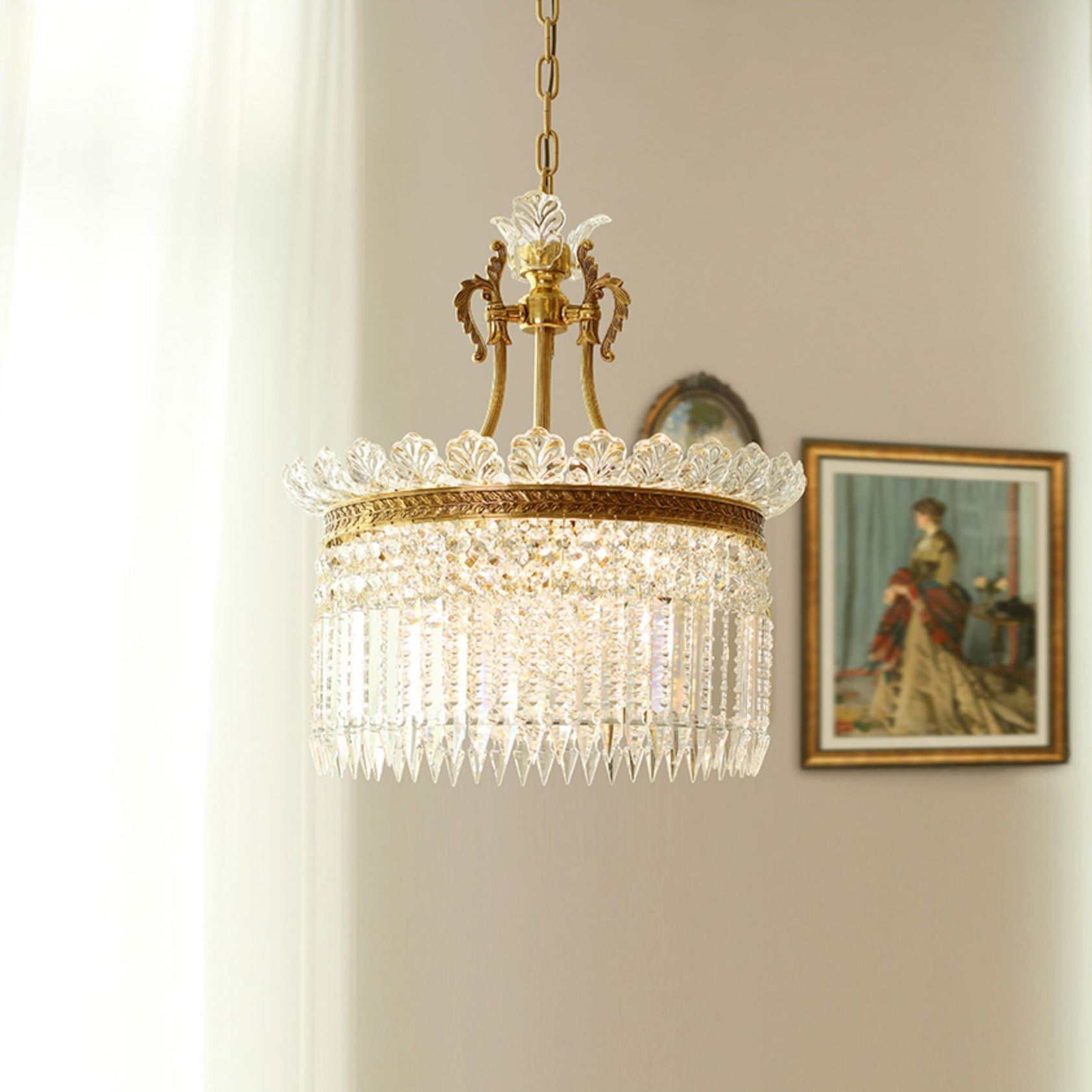 Miles Chandelier Luxury French Empire Design – Home Decor, Elegant Lighting