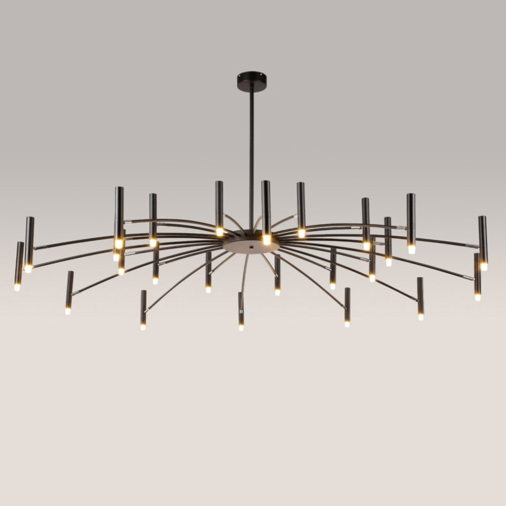 Modern Metal Multi-Head Chandelier – Living Room, Dining Room
