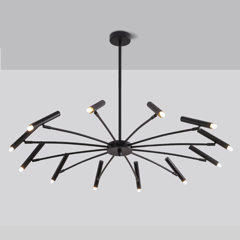 Modern Metal Multi-Head Chandelier – Living Room, Dining Room