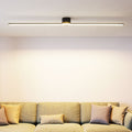 Erix Linear Flush Mount Ceiling Light – Modern Home Lighting, Space-Saving Design