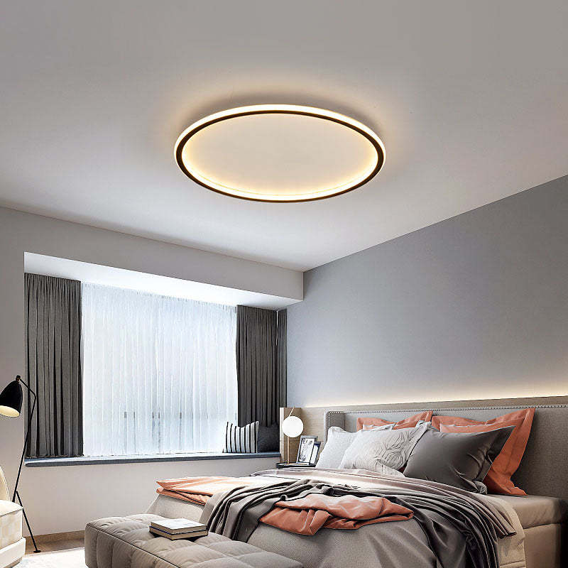 Flush Mount Ceiling Light LED Round – Modern Home Decor, Living Room Lighting