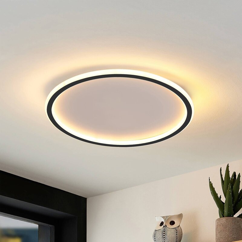 Flush Mount Ceiling Light LED Round – Modern Home Decor, Living Room Lighting