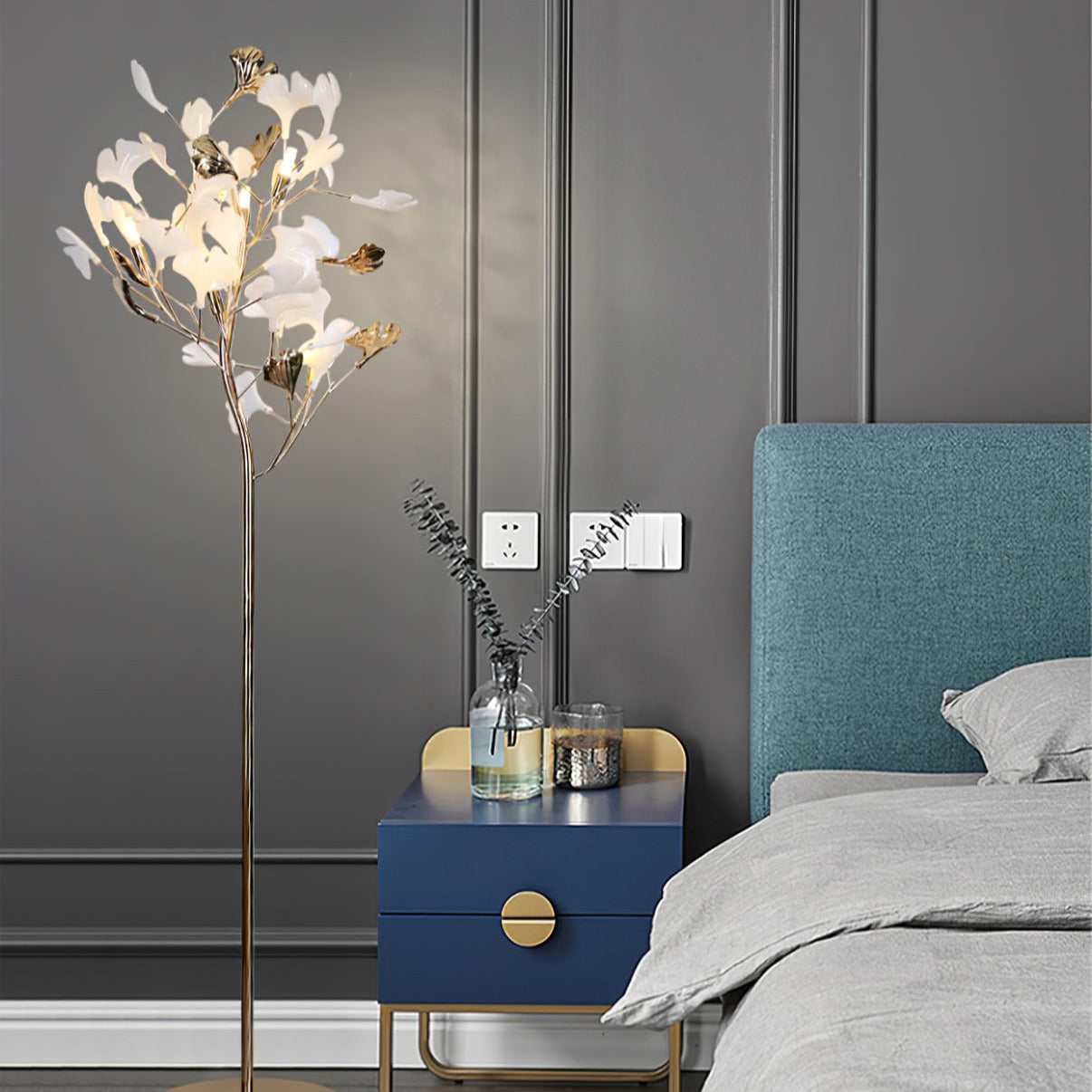 Ella Floor Lamp Ceramic – Modern Lighting, Home Decor