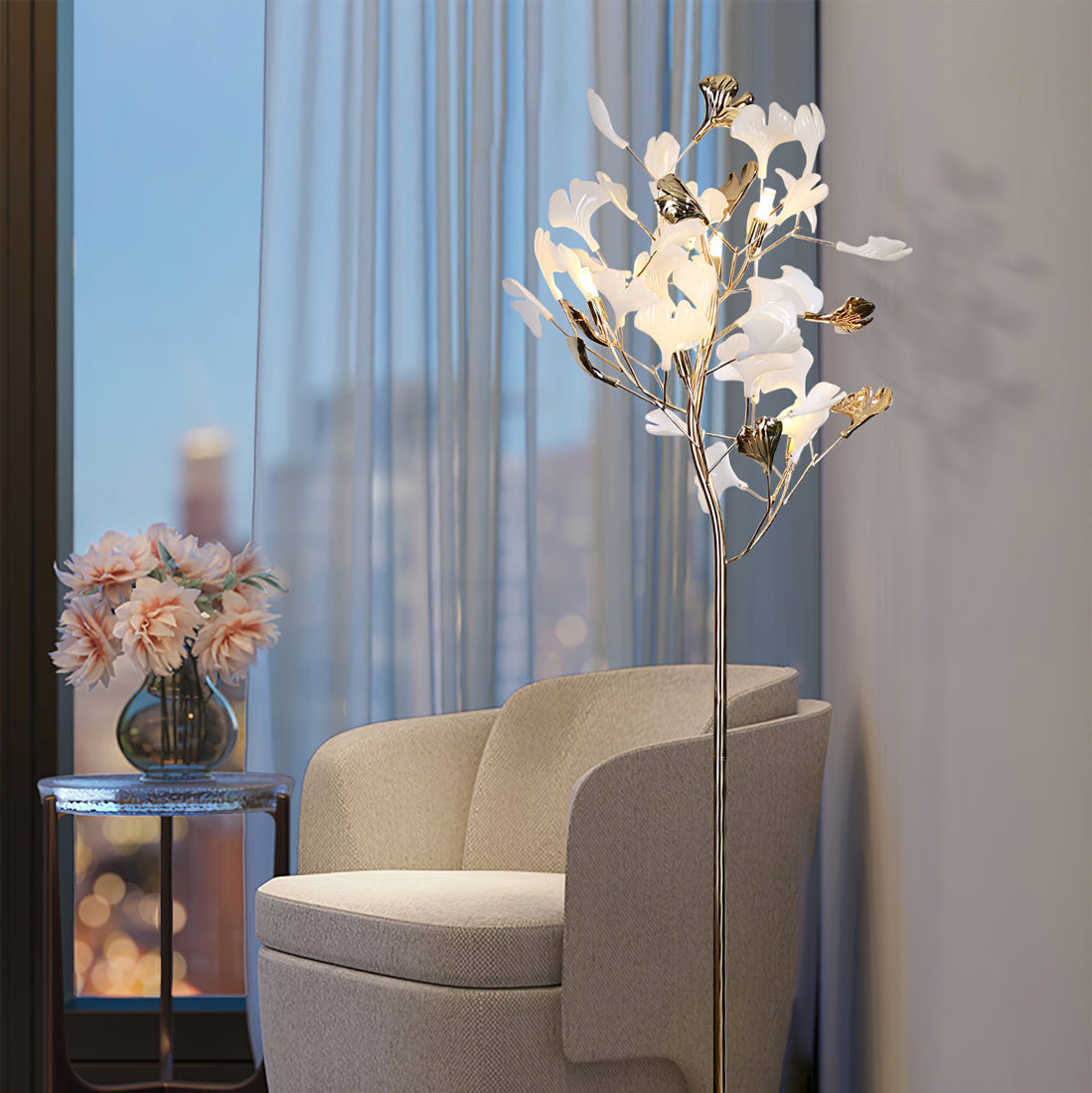 Ella Floor Lamp Ceramic – Modern Lighting, Home Decor