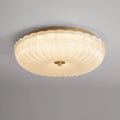 Halo Ceiling Light Ripple Glass – Modern Home Decor, Ambient Lighting