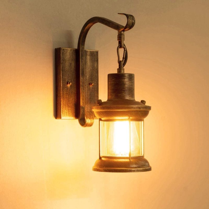 Industrial Style Retro Wall Lamp – Home Decor, Ambient Lighting