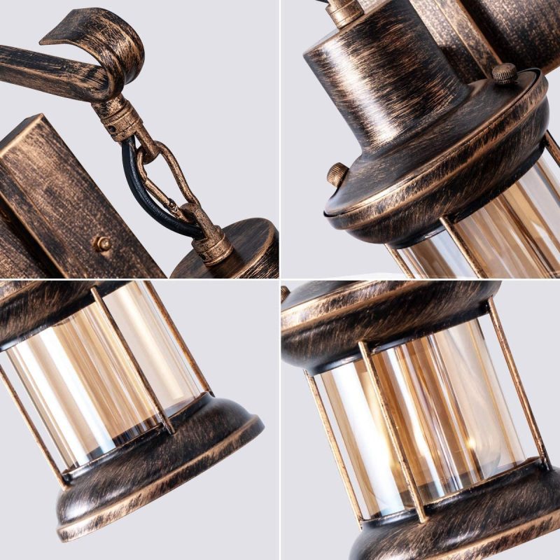 Industrial Style Retro Wall Lamp – Home Decor, Ambient Lighting