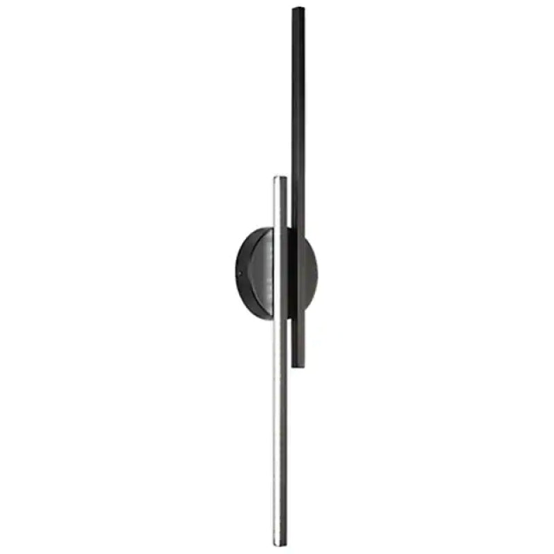 LED Wall Lamp, Metal, Black/White – Modern Decor, Home Lighting
