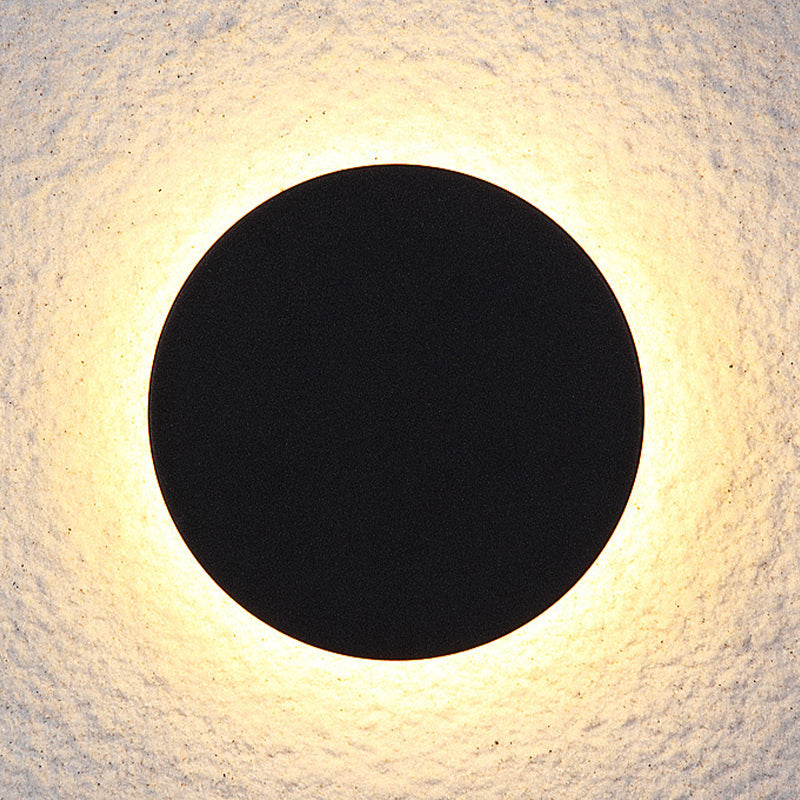 Minimalist Outdoor Wall Lamp LED, Round/Square, Black/White – Garden, Patio