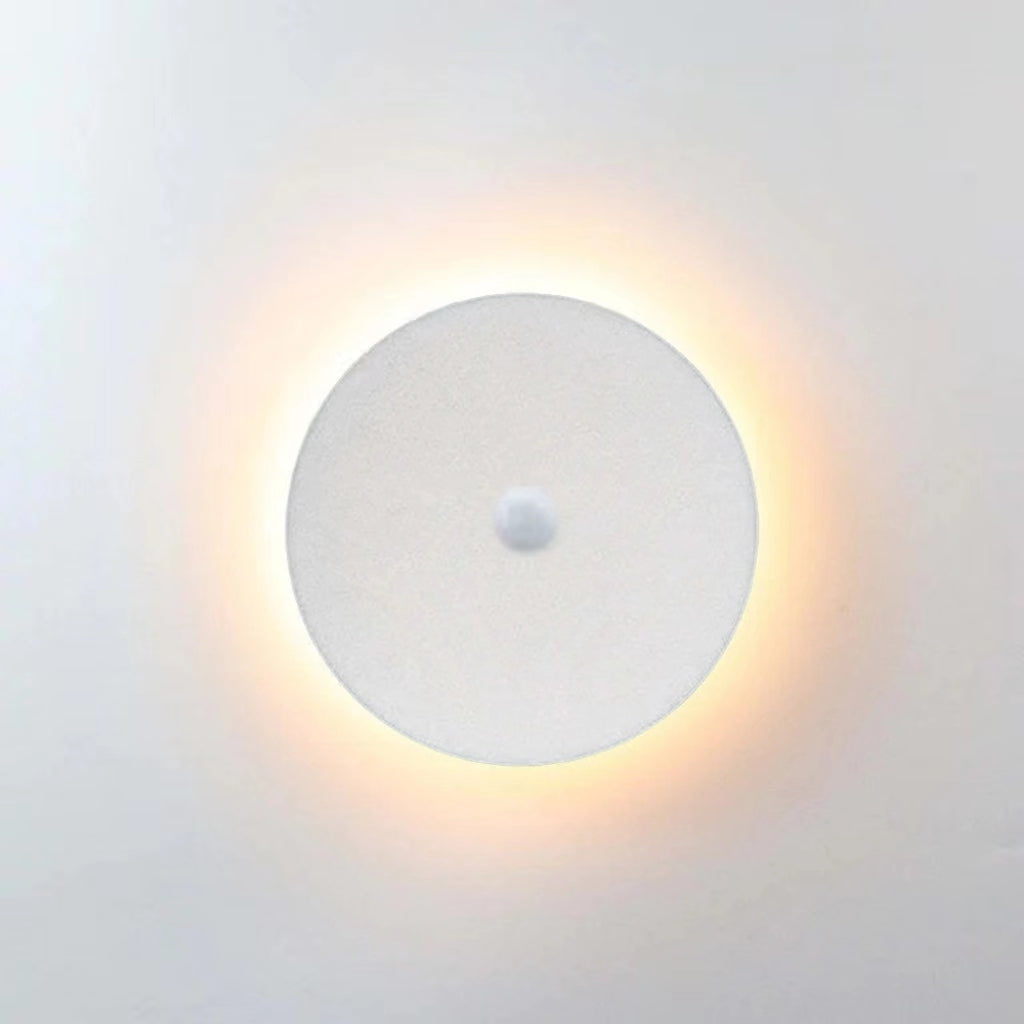 Minimalist Outdoor Wall Lamp LED, Round/Square, Black/White – Garden, Patio