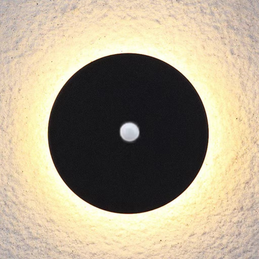 Minimalist Outdoor Wall Lamp LED, Round/Square, Black/White – Garden, Patio