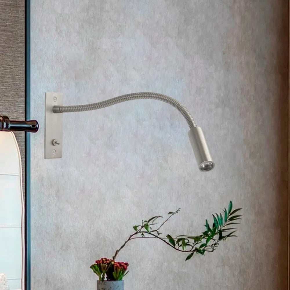 Minimalist Reading Spotlight Wall Lamp – Adjustable, Modern Design, Home Office, Reading