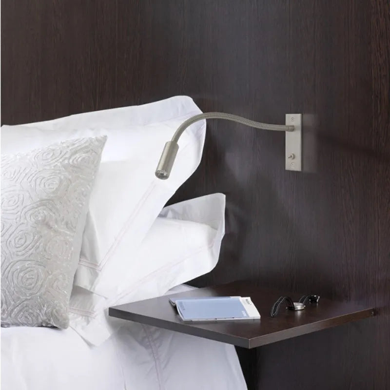 Minimalist Reading Spotlight Wall Lamp – Adjustable, Modern Design, Home Office, Reading