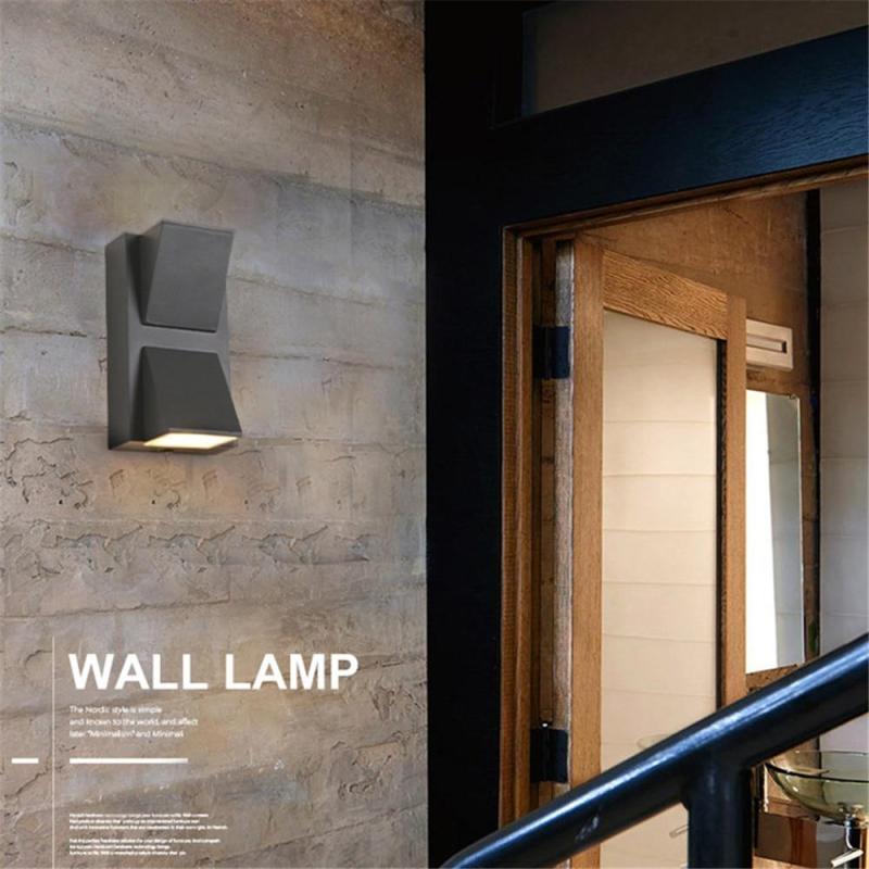 Modern LED Outdoor Wall Lamp – Garden, Patio