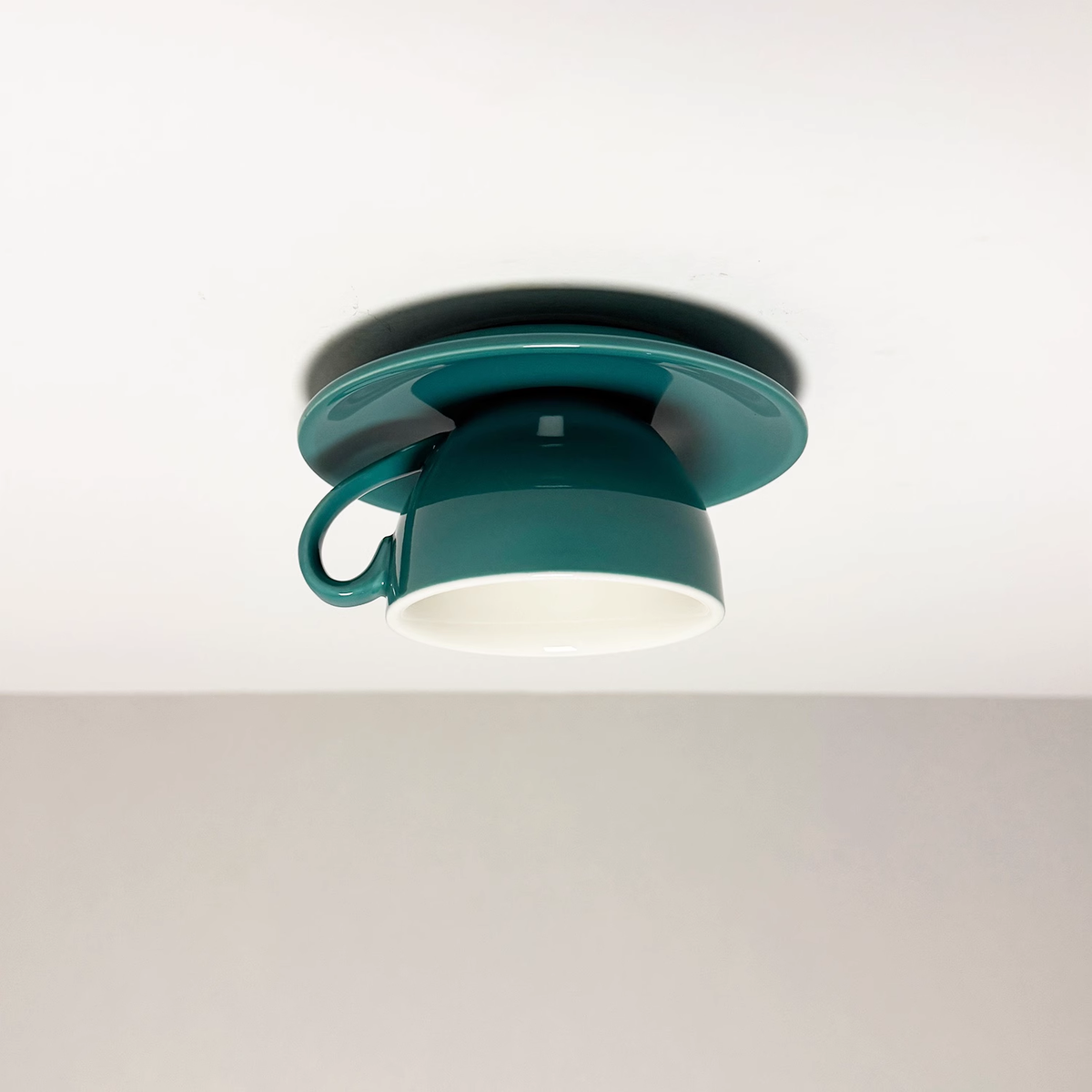 Moderne Keramische Kaffeetassen Deckenleuchte – Wohnzimmer, Esszimmer