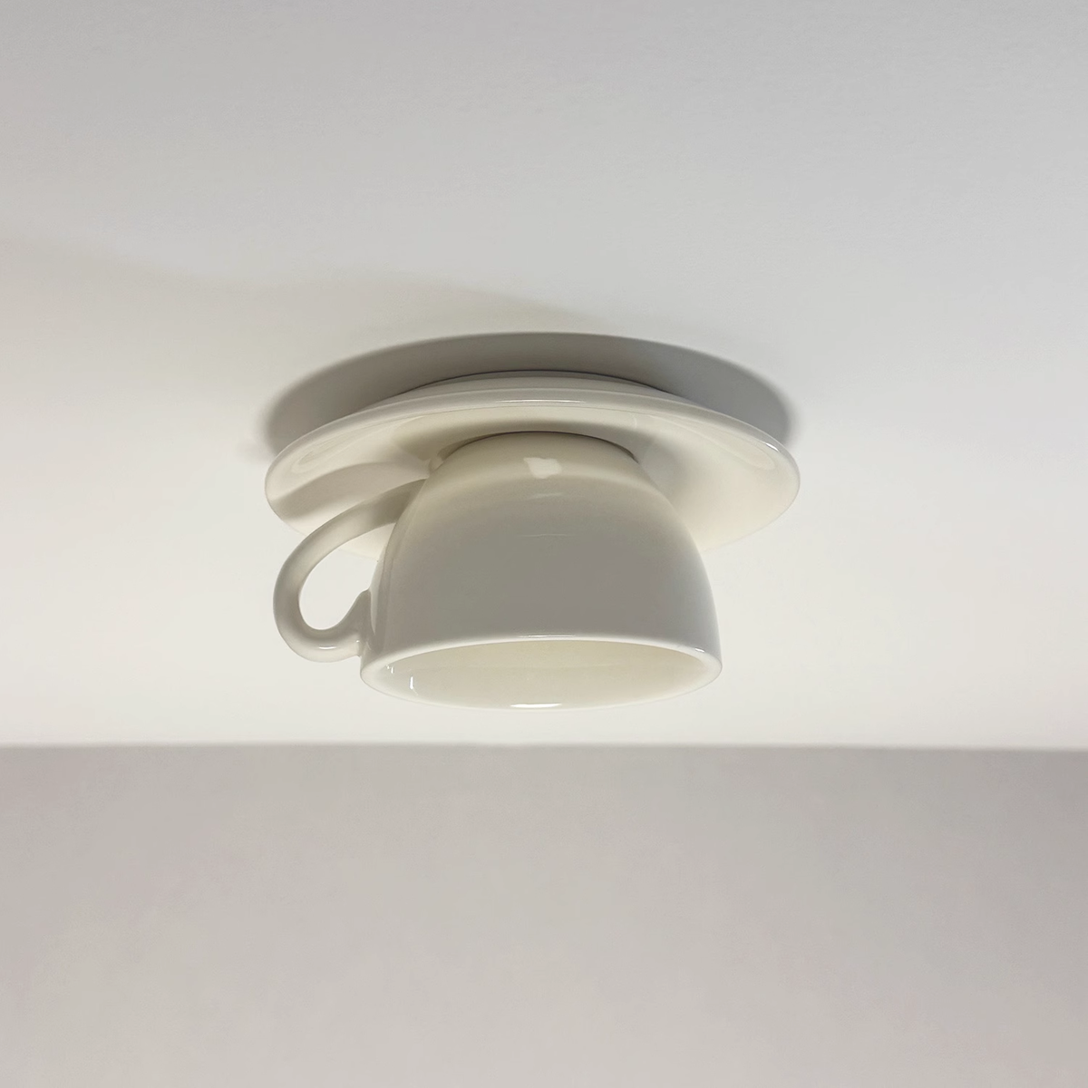 Moderne Keramische Kaffeetassen Deckenleuchte – Wohnzimmer, Esszimmer