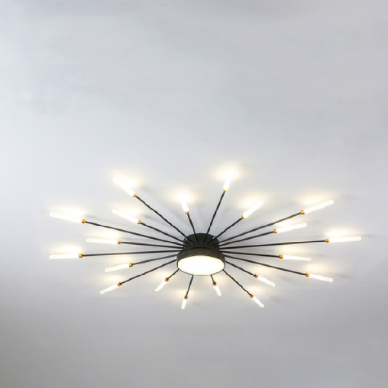 Moderne LED Deckenleuchte mit Feuerwerk Design – Wohnzimmer, Schlafzimmer