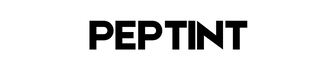 The word 'PEPTINT' appears in large, bold black uppercase letters centered on a plain white background.