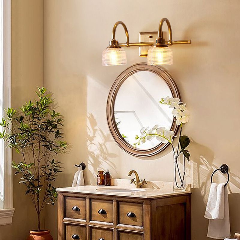Prismatic Glass Vanity Wall Lamp – Home Decor, Elegant Lighting