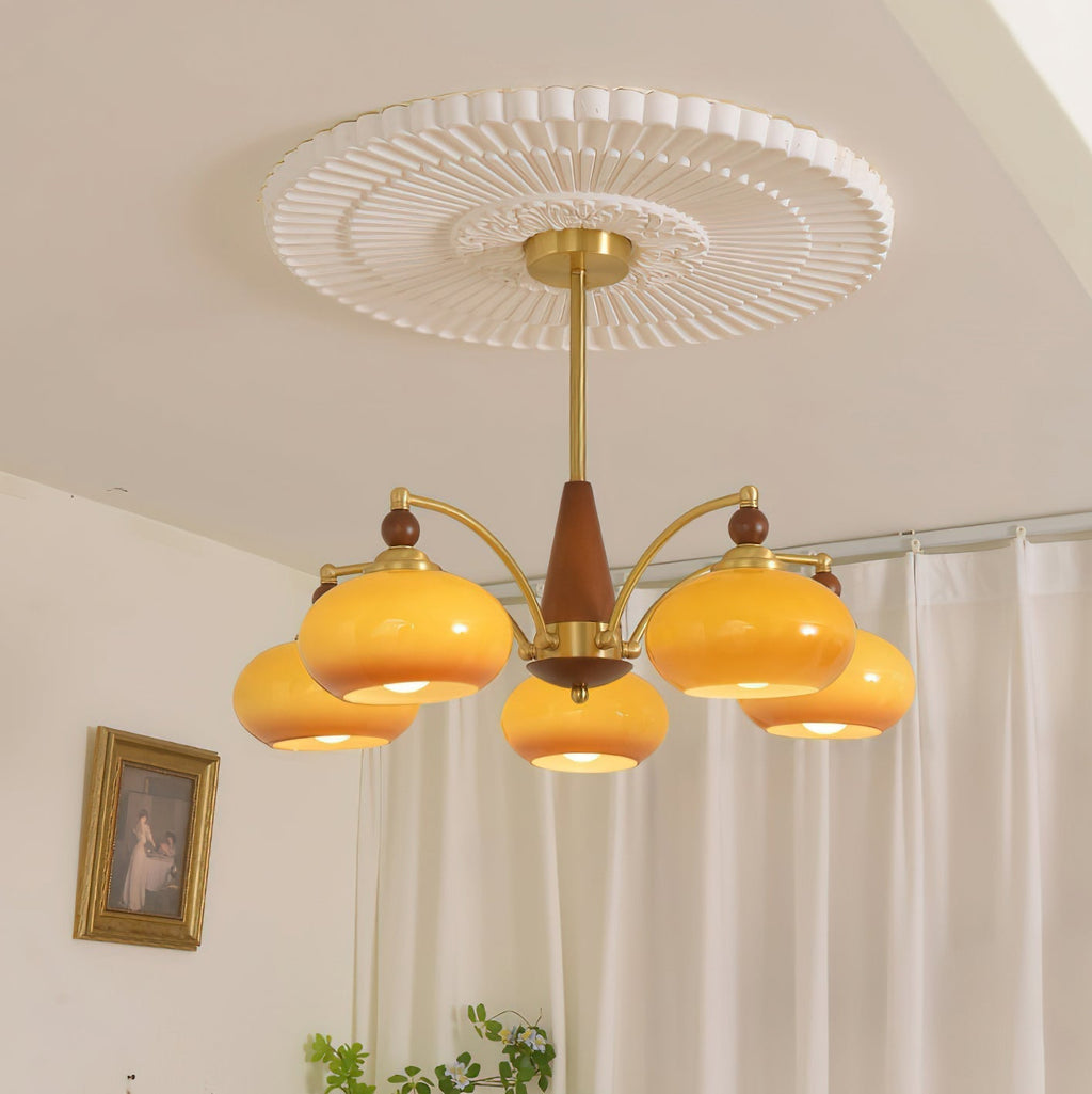 Retro Chandelier Cluster – Home Decor, Elegant Lighting