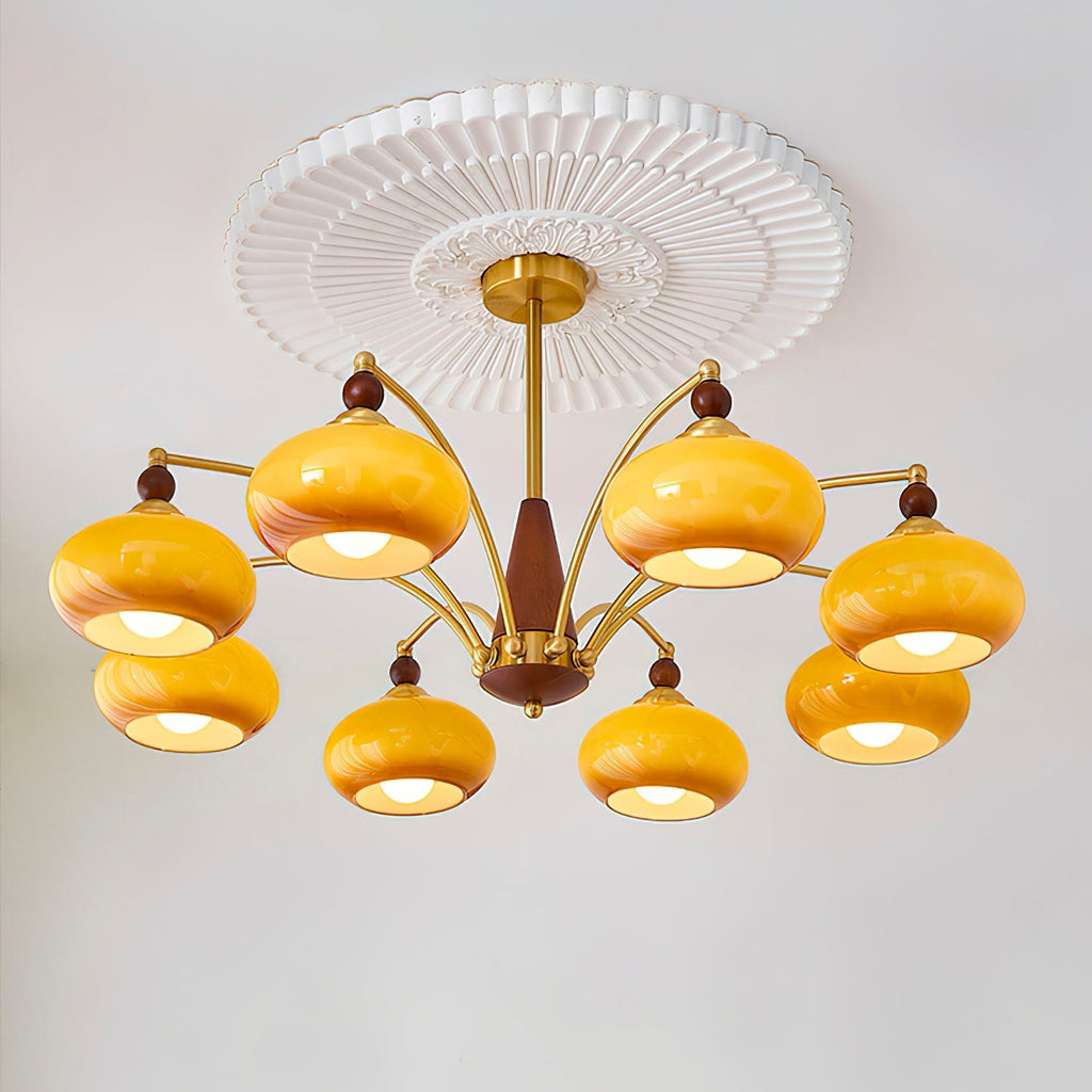 Retro Chandelier Cluster – Home Decor, Elegant Lighting